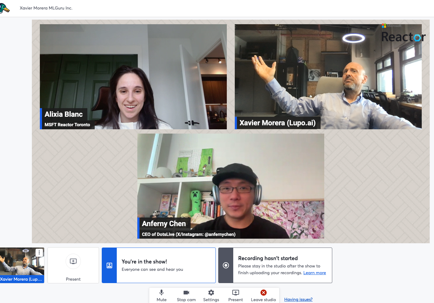 interview microsoft reactor founder ai company xavier morera